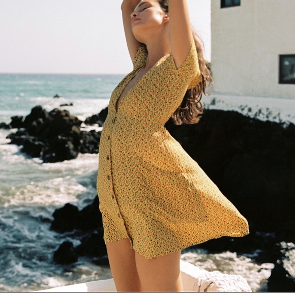 Faithfull the Brand Pilou Dress Raquel Floral - Picture 3 of 4